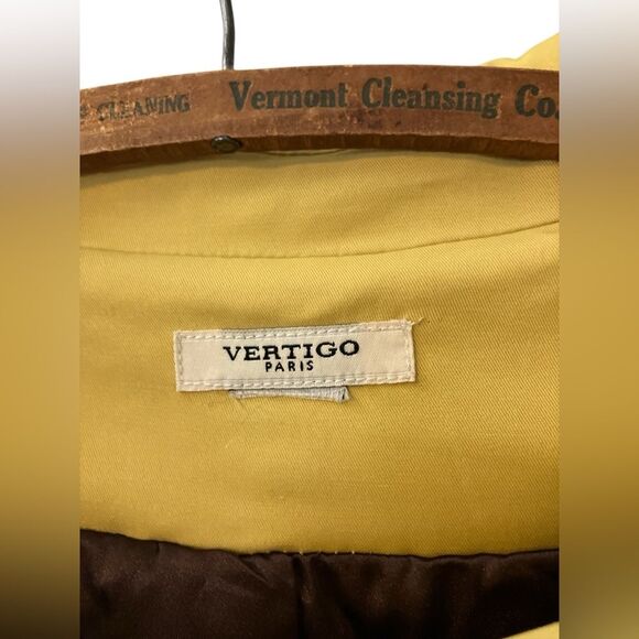 Vertigo Paris Yellow Short Mac Size M - Picture 5 of 8